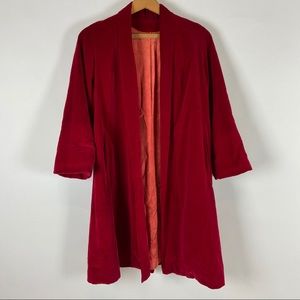 Vintage Velvet Cardigan/coat